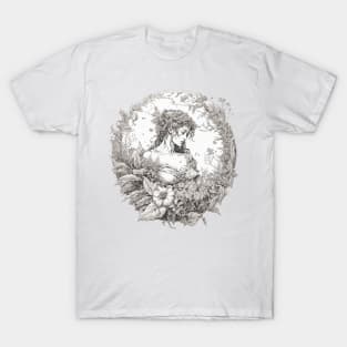 Venus with flowers T-Shirt